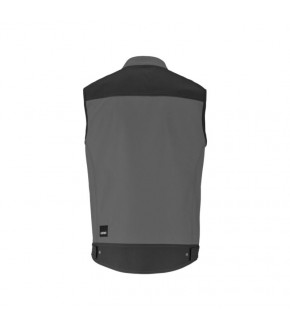 GILET MULTIPOCHE 9ATTUP GRIS/NOIR