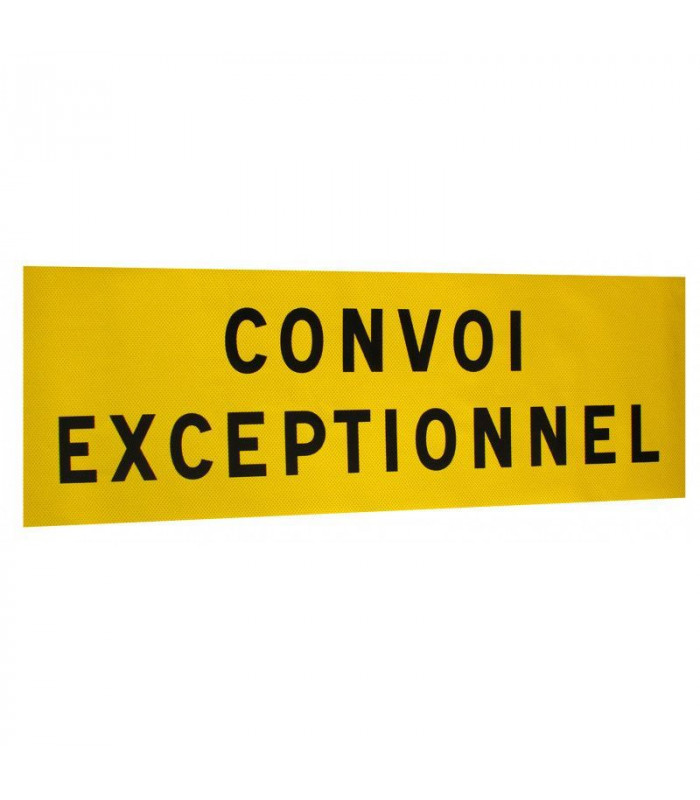 BANDEAU CONVOI EXCEPTIONNEL TISSU 120X40