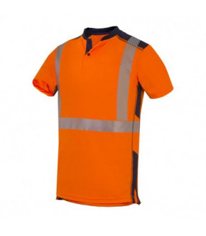 POLO HV TAKAMAKA ANTIBACTERIEN JAUNE