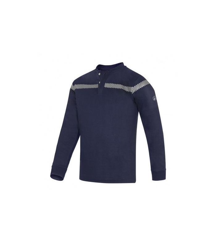 POLO MULTRISQUE ML COBALT MARINE